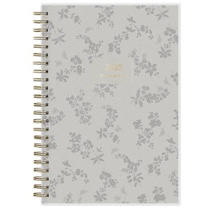 The Everygirl Wellness Planner January - December 2025 Frosted 5"x8" Weekly/Monthly Wirebound Marchesa Gray - 1 of 4