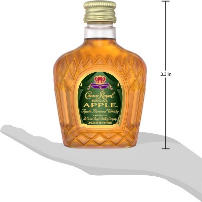Crown Royal Regal Apple Flavored Canadian Whisky - 50ml Plastic Bottle