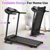 HFYee Walking Pad Treadmill with 3 Incline Options 265 LB Capacity with 2.5HP Silent Motor, Bluetooth Connection, Foldable Treadmill for Home - 4 of 4