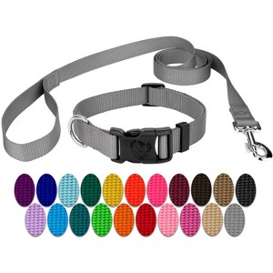 Country Brook Petz Deluxe Nylon Dog Collar and Leash - 1 of 4