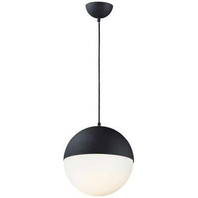 ET2 Lighting Half Moon 1 - Light Pendant in  Black