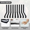 PAGED Outdoor Loveseat Cushion Set,48x24x4.5 inch,Waterproof Deep Seat Cushions for Patio Furniture,Double Seat (1 seat+2 back cushions) - 4 of 4