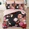 BAGOKIE 7 Pieces Floral Bed in a Bag  Comforter Set for All Season - 3 of 4