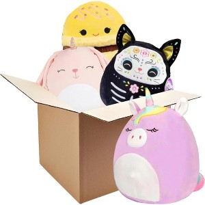 Squishmallows 16-Inch Purple Unicorn & 12" Mystery Squish Christmas Value Pack - Collectible Stuffed Animal Toy - Holiday Gift for Kids, Girls & Boys - 1 of 4