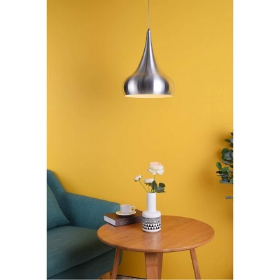 Circa Modern Aluminum Teardrop Pendant - 11.5" x 15"