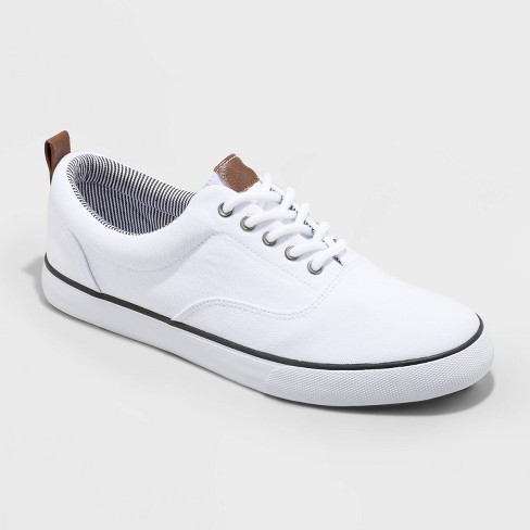 Men's Brady Sneakers - Goodfellow & Co™ White 10 : Target