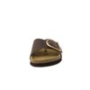 CUSHIONAIRE Leeds Sandals for Women, Slip On Big Buckle Slide Womens Sandals with Memory Foam Footbed, Comfortable Summer Footwear - 4 of 4