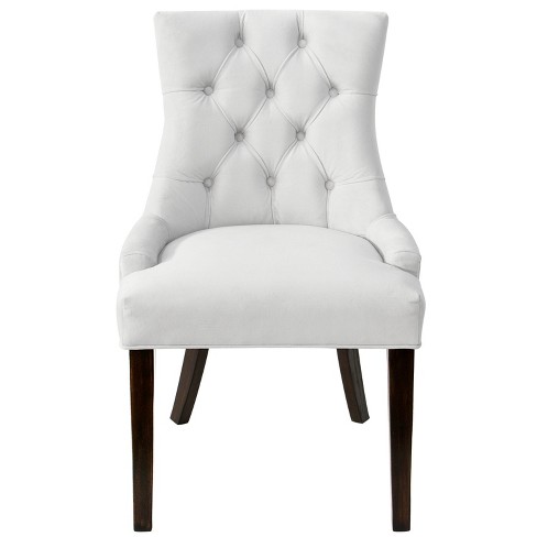 White Velvet Dining Chairs