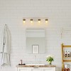 Wall-Mounted Mirror Rectangle Bathroom Vanity Mirrors Framed Mirrors Aluminum Framed Bathroom Mirror - 4 of 4