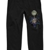 Nightmare Before Christmas Jack Skellington Men's Black Jogger Pants - 2 of 3