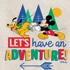 Boys' - Disney - Lets Have An Adventure Graphic Long Sleeve Fleece Sweatshirt - 2 of 4