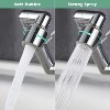 Attop ​​2-Pack 1440° Swivel Faucet Extender with Robotic Arm, Female/Male Thread Aerator with 2 Water Modes for Kitchen/Bathroom Sink, Chrome Plated - 2 of 4