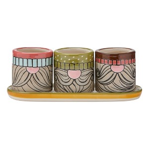 tagltd Gnome Mini Planters Set Of 3 With Tray - 1 of 1