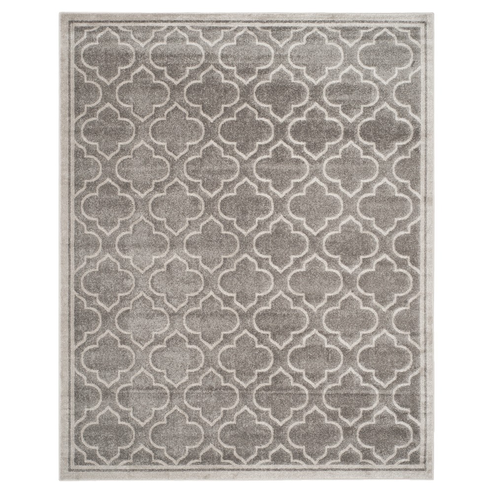 8'x10' Coco Loomed Rug Gray/Light Gray - Safavieh