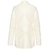 Women's Diamond Openwork Knit Cardigan - LASCANA - 4 of 4