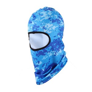 Unique Bargains Ice Silk Camouflage Balaclava Face Mask 1 Pc - 1 of 4