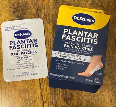 Dr scholls shops plantar fasciitis review