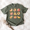 Simply Sage Market Peach Chart Garment Dyed Tee - 3 of 4