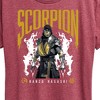 Women's - Mortal Kombat - Scorpion Hanzo Hasashi Short Sleeve Graphic T-Shirt - 2 of 4
