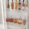 Famapy Modern Glass/Whiskey Wine Display Cabinet ,Liquor Display Shelf,LED-Lit, Tall Floor-Standing for Home Bar & Living Room - 2 of 4