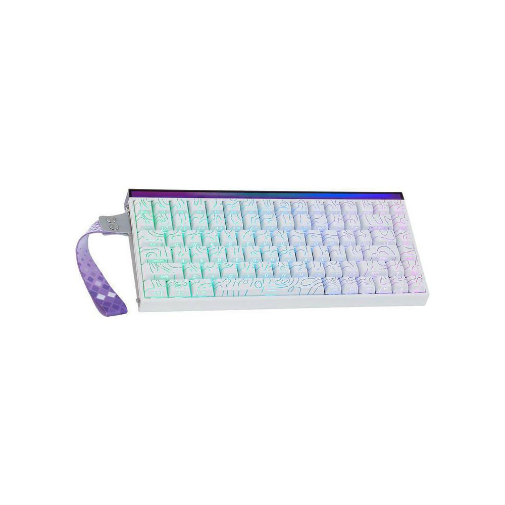 AULA Hero68 HE 60% Gaming Wired Keyboard, Rapid Hall Effect Magnetic Switch, 8KHz Polling Rate, 0.125ms - Red Black