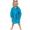 Sesame Street Robe Toddler Cookie Monster Faux Fur Hooded Bathrobe - 4 of 4