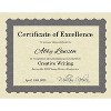 Masterpiece Studios Certificates 8.5" x 11" Beige and Metallic Silver 25/Pack (934325) - 2 of 3