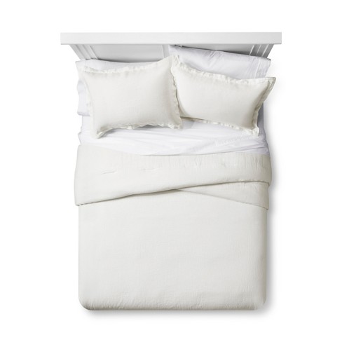 Sour Cream Lightweight Linen Comforter Set King Fieldcrest