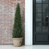 DR.Planzen Artificial Cedar Tree Christmas Trees with a pretty light strip, Faux lighted Tree Perfect for Christmas Home Decor set of 1 pack. - 4 of 4