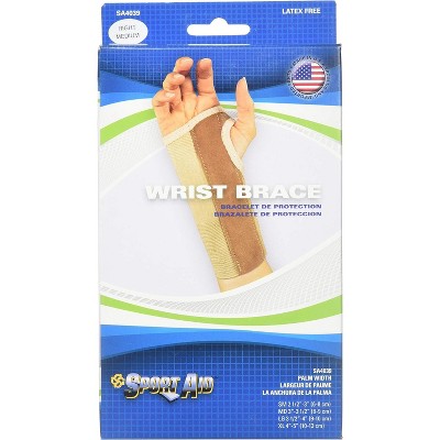Sport Aid Wrist Brace Right Medium Beige