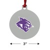 Abilene Christian Secondary Logo Aluminum Holiday Christmas Tree Ornament - 3 of 4