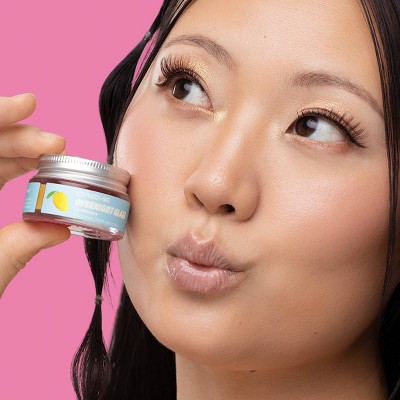 The Creme Shop Overnight Glaze Lip Masque - Mango - 0.25 fl oz