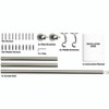 HLC.ME Wrap Around Darkening Adjustable Curtain Rod and Bracket Set for Heavier Drapes - Sturdy Pipe 1 in Diameter - 2 of 4