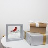 Pavilion Gift Company - Cardinals Appear - 5" x 5" Framed Glass Plaque - Wall Sign Panels - 3 of 4
