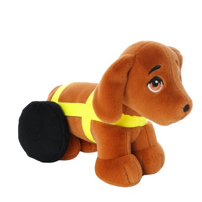 Manhattan Toy Company LEGO® Friends™ Pickle Plush Dog with Embroidered Features