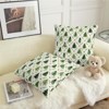 Christmas Tree Pillow Covers 18x18 Set of 2 Sage Green Xmas Farmhouse Print - 3 of 4