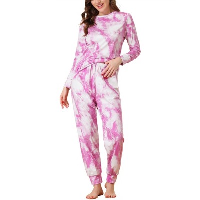 Women Winter Flannel Pajama Sets Cute Printed Long Sleeve Nightwear Top and  Pants Loungewear Soft Sleepwear Heart Printed Pink XX Large