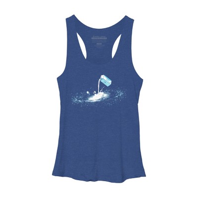 Women's Design By Humans The Milky way By radiomode Racerback Tank Top