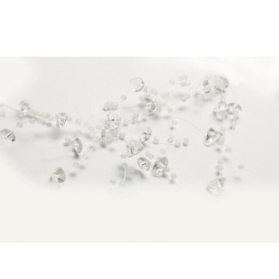 Sullivans Clear Bead Garland 60L Clear