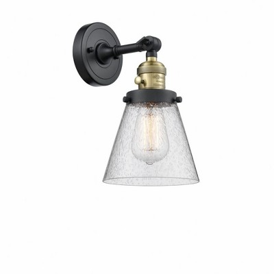 Cone - 1 Light Wall Sconce In Industrial Style-10 Inches Tall and 6.25 Inches Wide