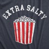 Mens Extra Salty T Shirt Funny Large Popcorn Upset Mad Joke Tee For Guys - Crazy Dog Men's T Shirt - 2 of 4