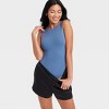 Women's Luxe Stretch Boat Neck Thong Bodysuit - Auden™ - 3 of 4
