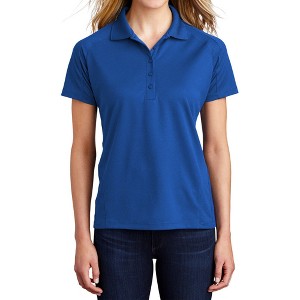 Mafoose Women's Short Sleeve Ultra-Dry Moisture-Wicking Dri Stretch Mesh Pro Polo T-shirt - 1 of 4