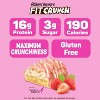 FITCRUNCH Strawberry Strudel Baked Snack Bars - 16g Protein - 12ct/19.44oz - 4 of 4