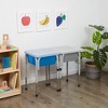 ECR4Kids 2-Station Sand and Water Adjustable Play Table - 4 of 4