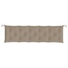 vidaXL Garden Bench Cushion Wine Red 39.4"x19.7"x2.8" Oxford Fabric - 4 of 4