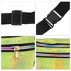 Unique Bargains Stylish Reflective Holographic Sports Waist Bag 1 Pc - 4 of 4