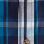 classic teal plaid