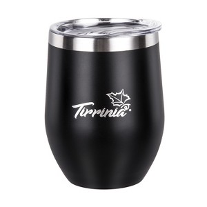Tirrinia 12oz Stemless Insulated Tumbler with Lid, Single Stainless Steel Double Walled Metal Reusable Tumbler - 1 of 4