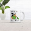 Crazy Dog T-Shirts Worlds Best Boss Witch Mug Funny Office Job Sorceress Novelty Cup-11oz - 2 of 4